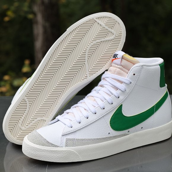 Nike Blazer Mid 77 Vintage White Pine Green Men's Size 9 - Picture 6 of 14